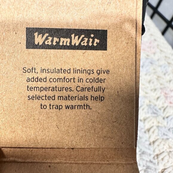 Dr. Martens Womens size 8 Leather Boots Fur Lined 1460 Serena Black WarmWair - Picture 3 of 9